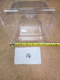 [Parts] CW-67 Sandwich Prep Table Plastic Deep Tray Y6