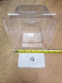 [Parts] CW-67 Sandwich Prep Table Plastic Deep Tray Y6