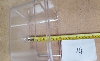 [Parts] CW-67 Sandwich Prep Table Plastic Deep Tray Y6