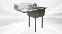 18 ins left one compartment sink NSF S1C181812-18L-318