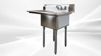 18 ins left one compartment sink NSF S1C181812-18L-318