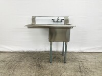 18 ins left one compartment sink NSF S1C181812-18L-318