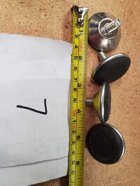[Parts] RTR4 Hot Food Display Warmer Foot Cups