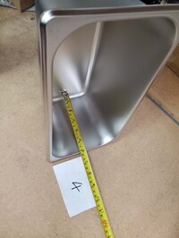 [Parts] BQL-222 Gelato Ice Cream Freezer Stainless Tray 12.5in