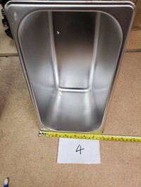[Parts] BQL-222 Gelato Ice Cream Freezer Stainless Tray 12.5in