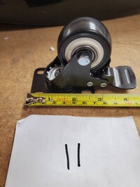 [Parts] SD651S Chest Glass door Freezer Wheels With Brake