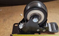 [Parts] SD651S Chest Glass door Freezer Wheels With Brake