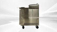NSF Pizza Prep Table Stainless 2 Doors Refrigerator CD-71PP