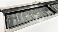 NSF Pizza Prep Table Stainless 2 Doors Refrigerator CD-71PP