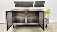 NSF Pizza Prep Table Stainless 2 Doors Refrigerator CD-71PP