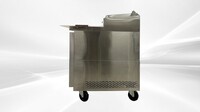 NSF Pizza Prep Table Stainless 3 Doors Refrigerator CD-91PP