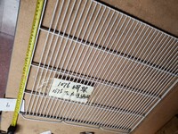 [Parts] SC-1076FDX Merchandiser Refrigerator Cooler Grill