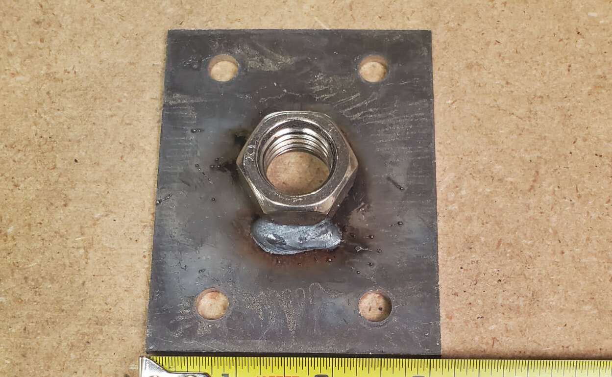 [Parts] UUC- 36R Worktop Refrigerator Steel Plate Hardware