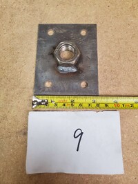 [Parts] UUC- 36R Worktop Refrigerator Steel Plate Hardware
