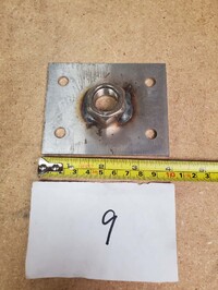 [Parts] UUC- 36R Worktop Refrigerator Steel Plate Hardware