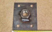 [Parts] UUC- 36R Worktop Refrigerator Steel Plate Hardware