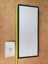[Parts] SD105B Narrow glass door freezer Plastic Sigh Box