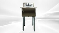 One Compartment Bar Sink With Faucet NSF 1BS-1818-318