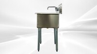 One Compartment Bar Sink With Faucet NSF 1BS-1818-318