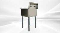 One Compartment Bar Sink With Faucet NSF 1BS-1818-318