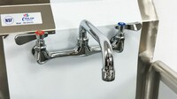 One Compartment Bar Sink With Faucet NSF 1BS-1818-318