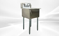 One Compartment Bar Sink With Faucet NSF 1BS-1818-318