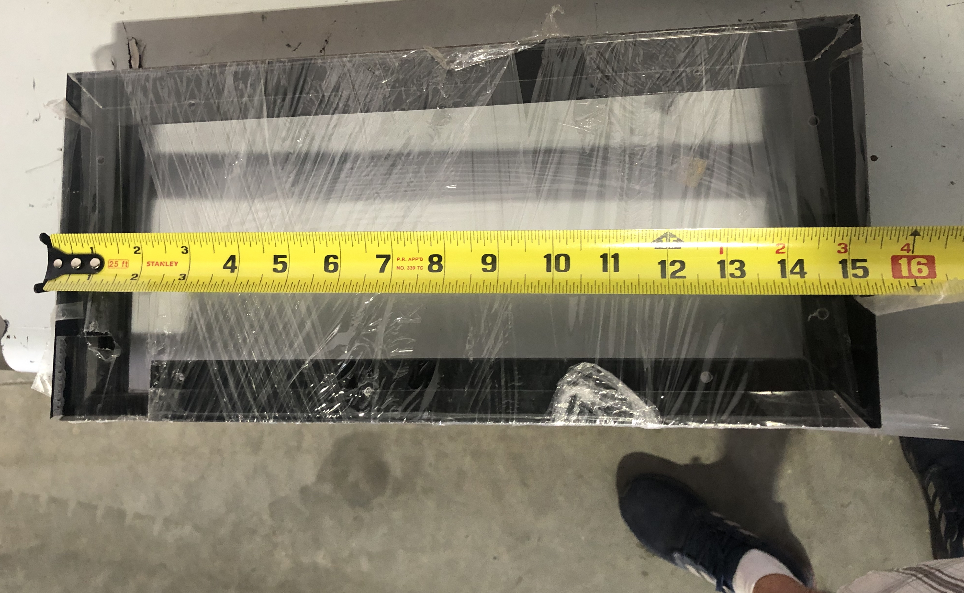 [Parts] SD105B Narrow glass door freezer Black Frame