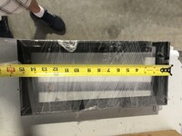 [Parts] SD105B Narrow glass door freezer Black Frame