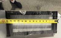 [Parts] SD105B Narrow glass door freezer Black Frame