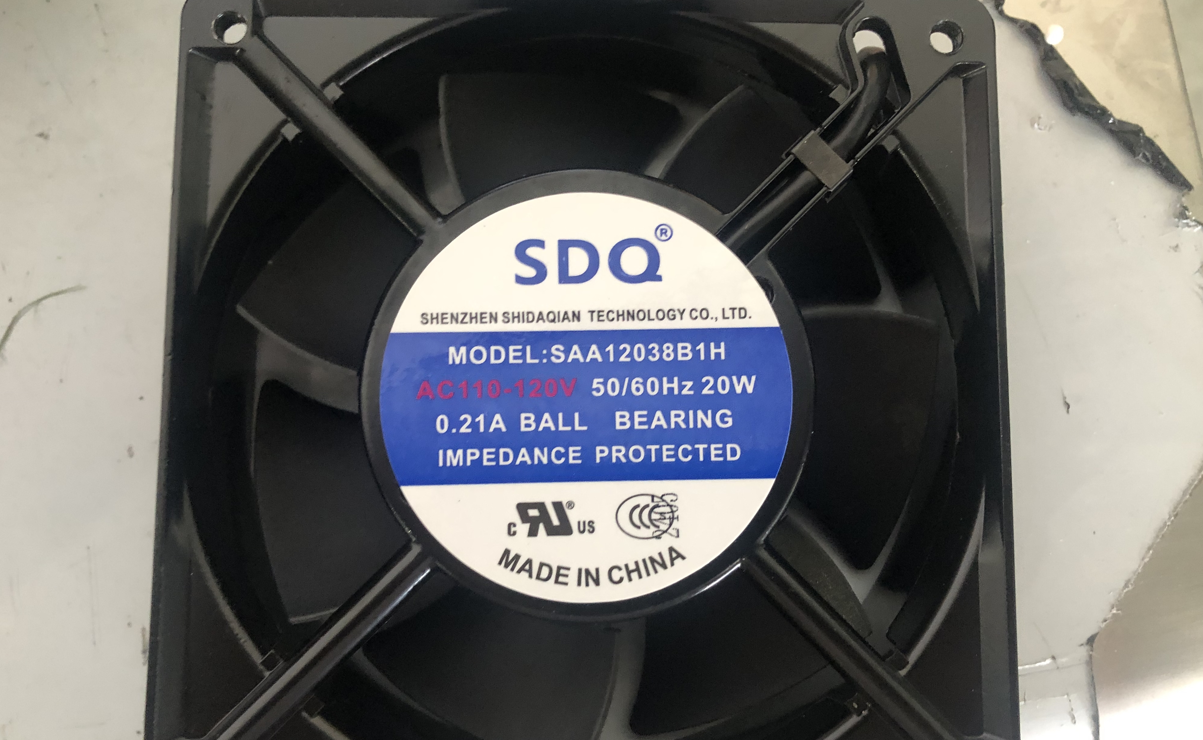 [Parts] CW-470R bakery refrigerator Evaporator Fan SAA12038B1H