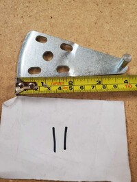 [Parts] LC-600 Merchandising door cooler Door Henge Hardware Bra