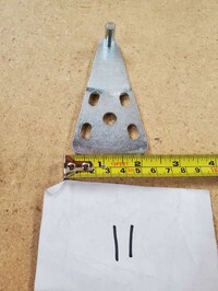 [Parts] LC-600 Merchandising door cooler Door Henge Hardware Bra