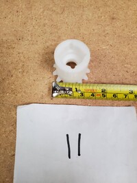 [Parts] YPCM-4A Mixer Machine Plastic Gears