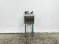 One Compartment Bar Sink With Faucet NSF 1BS-1515-318