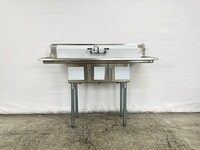 54 ins Three Compartment Sink Faucet NSF S3C101410-12LR-318