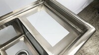 NSF Right 3 Compartment Bar Sink With Faucet S3C101410-12R-318