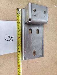 [Parts] SD1.9L3 Glass Door Freezer Stainless Bracket
