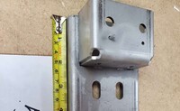[Parts] SD1.9L3 Glass Door Freezer Stainless Bracket