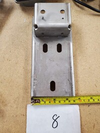 [Parts] SD1.9L3 Glass Door Freezer Stainless Bracket