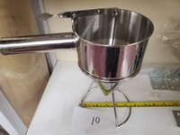 [Parts] Stainless Steel Funnel With lever 5x7x 1/2