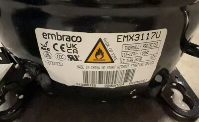 [Parts] Compressor EMX3117U