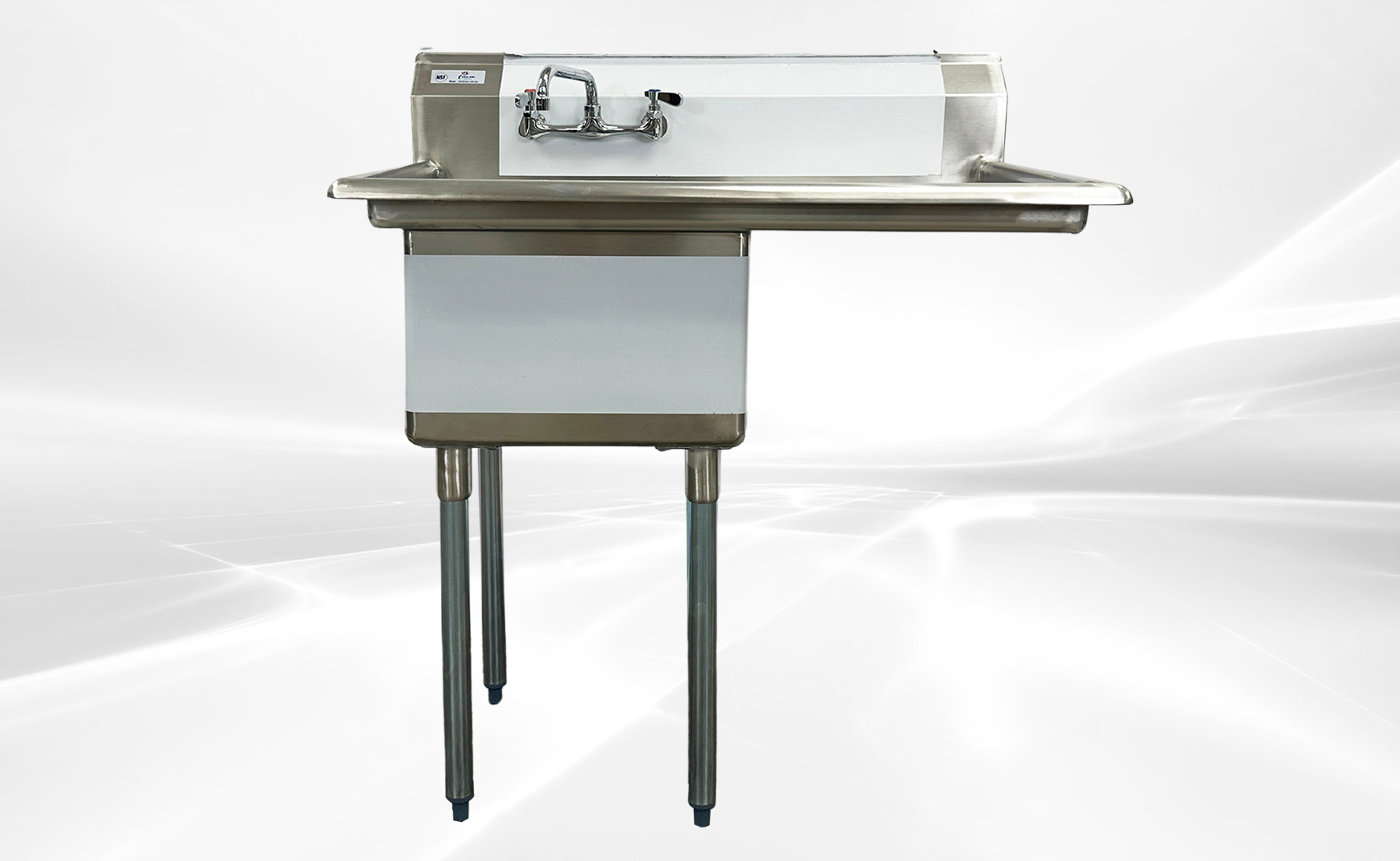 NSF Right 1 Compartment Sink With Faucet S1C181812-18R-318