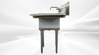 NSF Right 1 Compartment Sink With Faucet S1C181812-18R-318