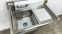 NSF Right 1 Compartment Sink With Faucet S1C181812-18R-318