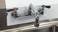 NSF Right 1 Compartment Sink With Faucet S1C181812-18R-318