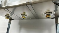 NSF Left Three Compartment Sink With Faucet HN-C3T121610-12L