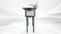 NSF Three Compartment Sink With Faucet S3C101410-318
