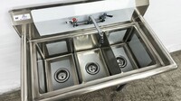 NSF Three Compartment Sink With Faucet S3C101410-318