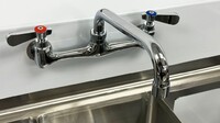 NSF Three Compartment Sink With Faucet S3C101410-318