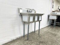 NSF Three Compartment Sink With Faucet S3C101410-318
